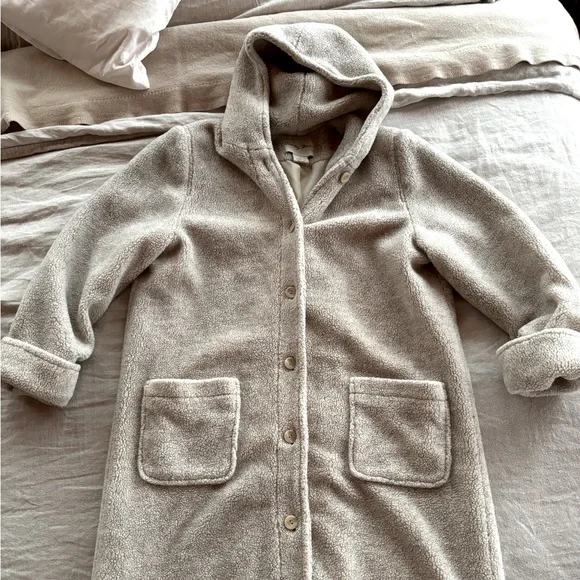 Vintage Teddy Fleece Trench - Picture 2 of 10